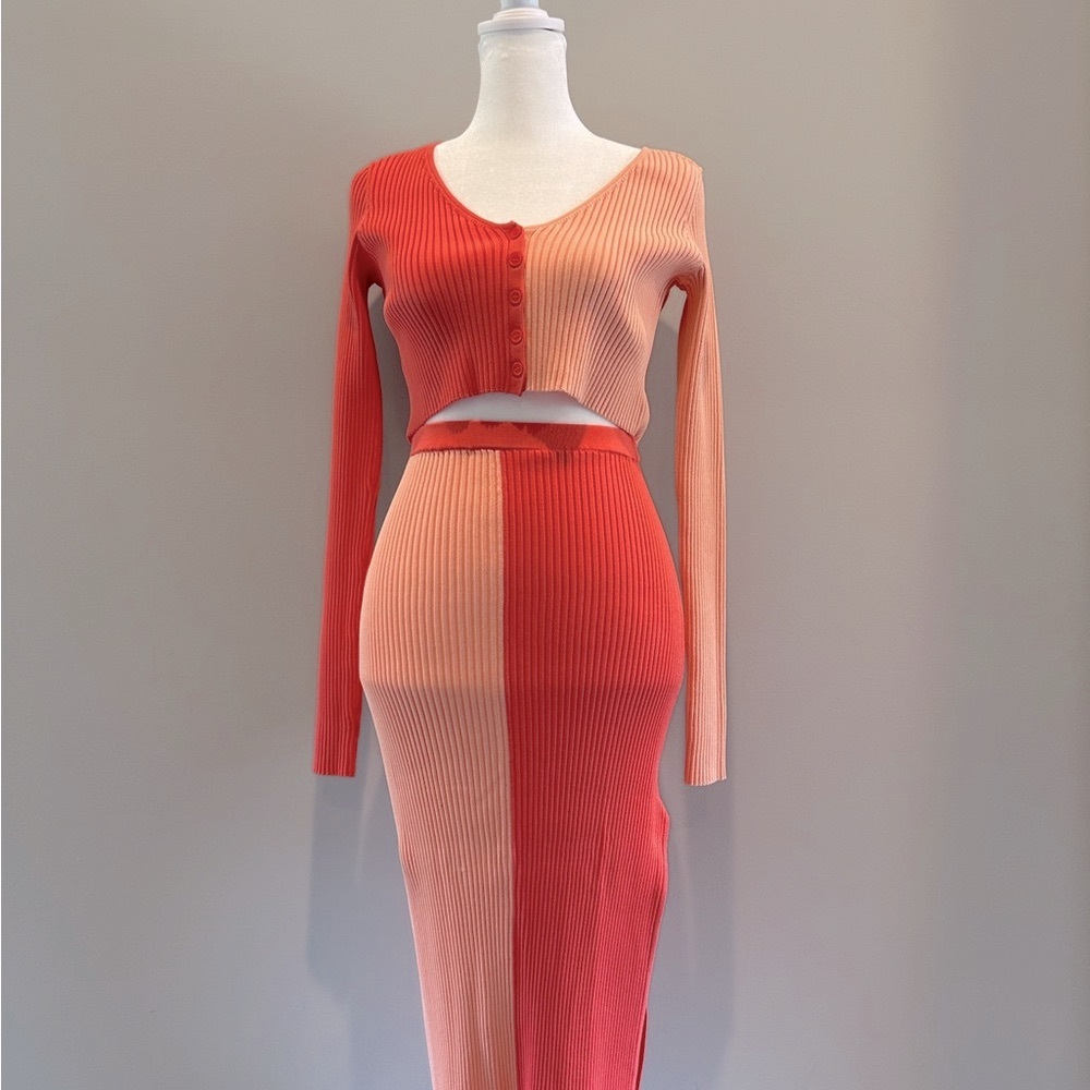 Staud Midi skirt set